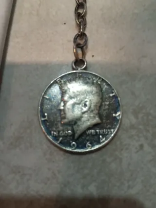 Moneda Antigua Plata Kennedy 1966