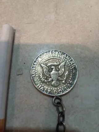 Moneda Antigua Plata Kennedy 1966