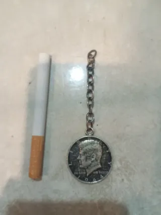 Moneda Antigua Plata Kennedy 1966