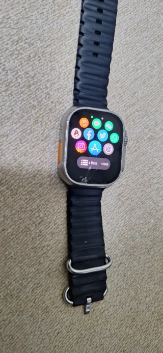 Apple Watch Ultra 2 Plata/Naranja