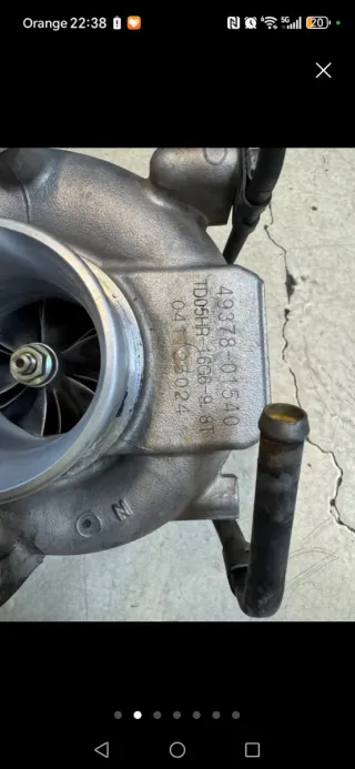 Turbo Mitsubishi EVO 7 TD05HR-16G-9.8T