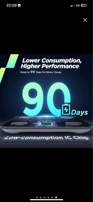 NUEVA Báscula Inteligente RunSTAR Negra L