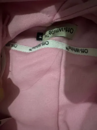 Felpa Rosa Off-White