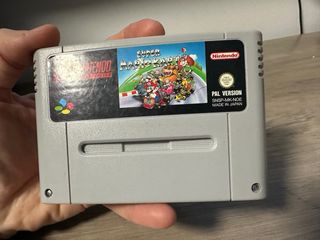 Super Mario Kart SNES PAL NOE