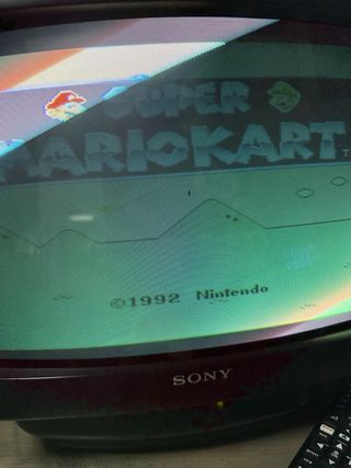 Super Mario Kart SNES PAL NOE
