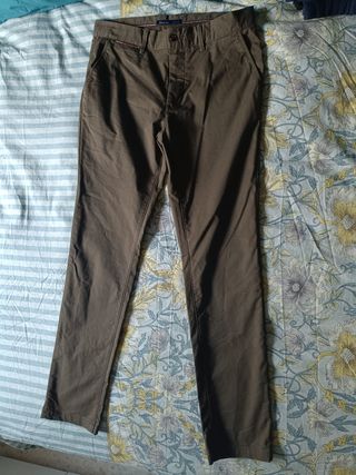 Pantalón Salsa hombre verde militar