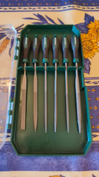 Set 6 mini escofinas Parkside