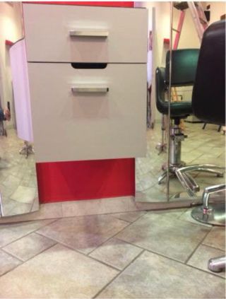 Arredamento parrucchiera