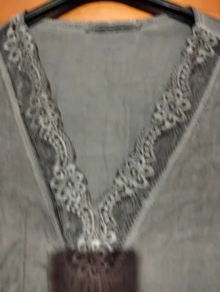 Blusa Lencera Tie Dye Manga Larga