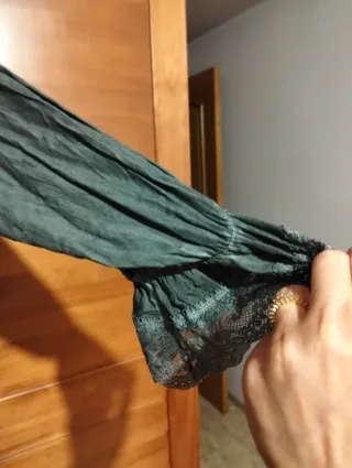 Blusa Lencera Tie Dye Manga Larga