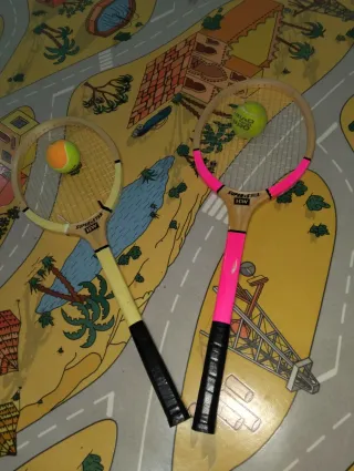 Raquetas de tenis vintage 90,s retro colección