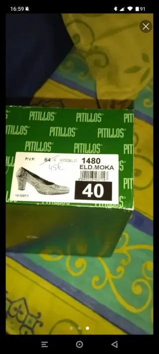 Zapatos Pitillos Marrones y Dorados