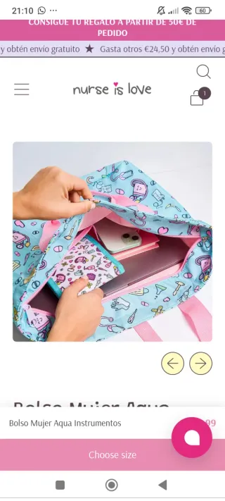 Bolso TCAE/Enfermera Nurse is Love