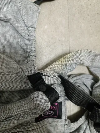 Mochila Portabebés Emeibaby Easy Gris