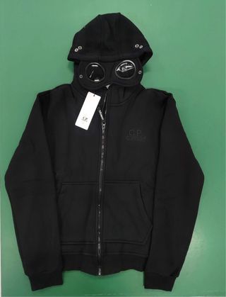Sudadera CP Company Negra con Gafas
