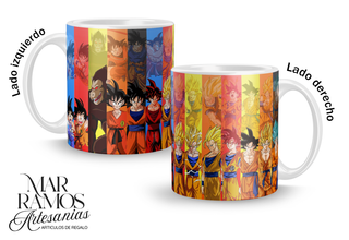 Taza Goku Evolución Dragon Ball