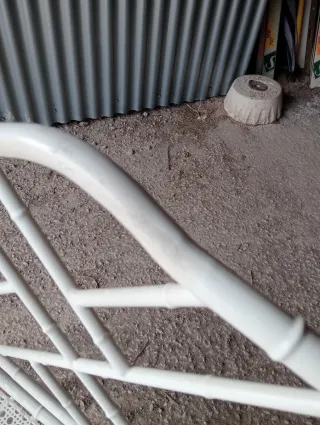 Poltrona in metallo Chippendale