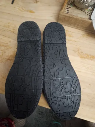 Manoletinas terciopelo negro tachuelas 40 nuevas