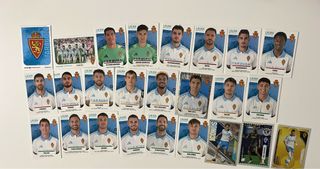 Lote completo Real Zaragoza Liga Hypermotion 25/26
