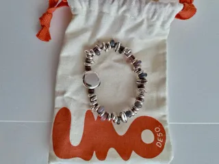 Pulsera mujer piedras plata NUEVA