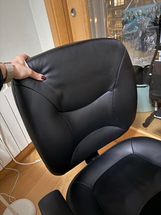 Silla de escritorio negra