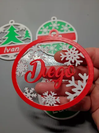 Bola de Navidad Personalizada