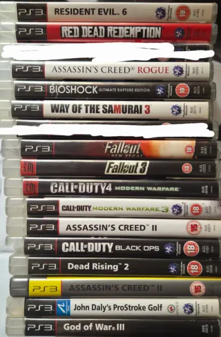 PACK 15 JUEGOS DE PLAYSTATION 3 PAL INGLES