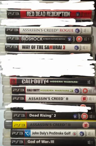 PACK 11 JUEGOS DE PLAYSTATION 3 PAL INGLES