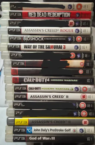 PACK 10 JUEGOS DE PLAYSTATION 3 PAL INGLES