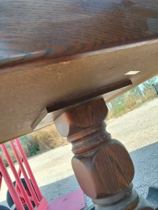 Mesa de comedor madera estilo nórdico