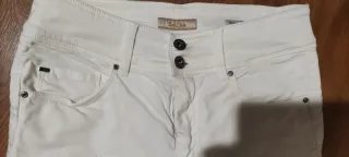 Pantalón pitillo Salsa blanco talla 38