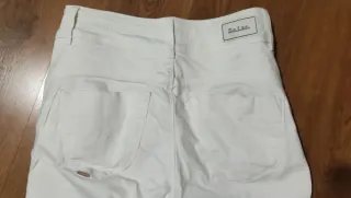 Pantalón pitillo Salsa blanco talla 38