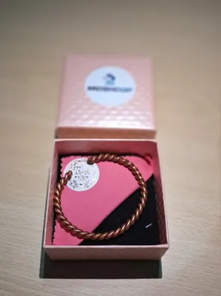 Pulsera Cobre Hecha a Mano