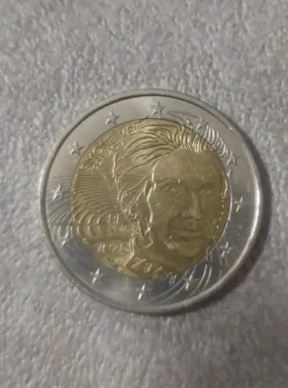 Moneda 2 euros Simone Veil 1975-2017