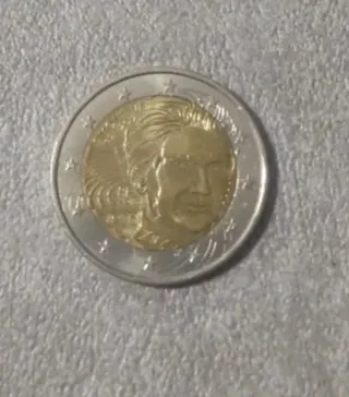 Moneda 2 euros Simone Veil 1975-2017