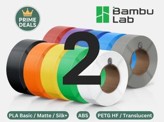 Pack 2 Filamentos Bambu Lab