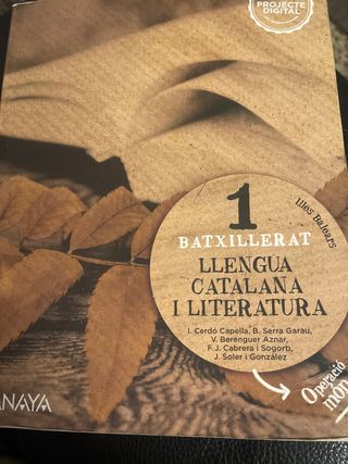 Llengua catalana i literatura 1.