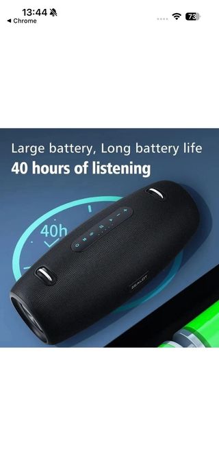 Altavoz Bluetooth Zealot 60W Potencia