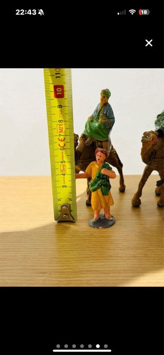 Reyes Magos Nacimiento Antiguos 70s 80s