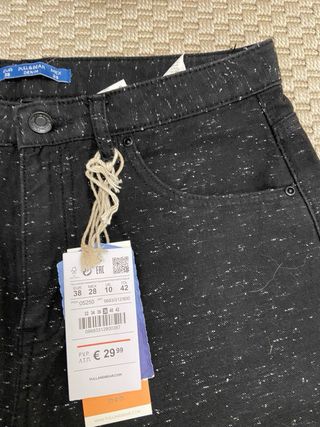 Pantalón tejano Pull and Bear Talla 38