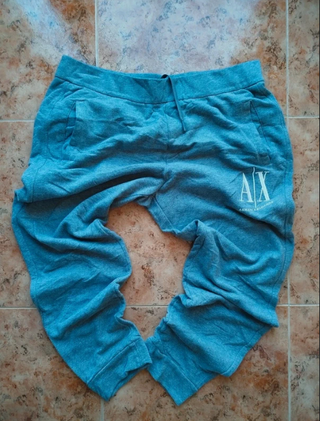 Chándal Armani Gris Logo Blanco Talla L