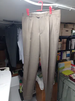 Pantalón de vestir hombre marrón