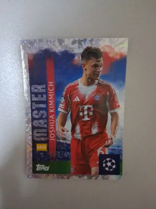 CROMO, MASTER, TOPPS, JOSHUA KIMMICH, UEFA CHAMPIO