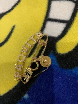 Pulsera Oro 18k con Dijes