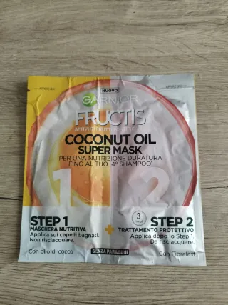 Garnier Fructis Maschera Coconut Oil