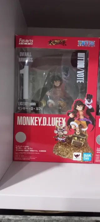 Tris Statue Nami Zoro e luffy One Piece Figuarts