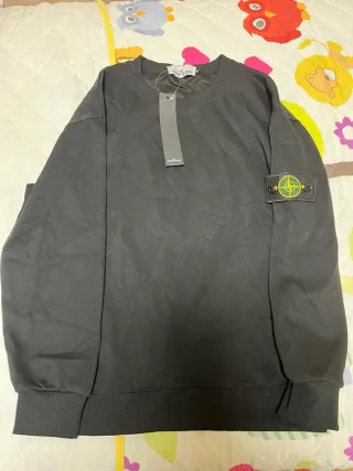 Sudadera Stone Island Negra