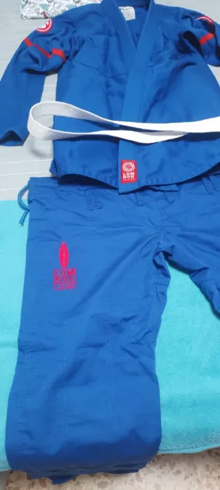 Kimono Jiu Jitsu Azul talla A3L