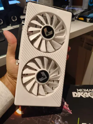 Tarjeta Gráfica RX 580 8GB Blanca