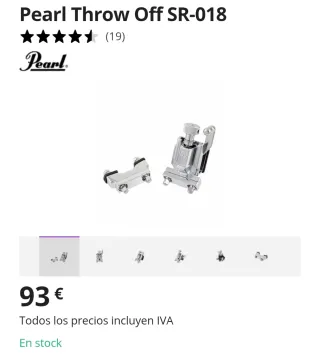 Tensor completo de bordonera Pearl